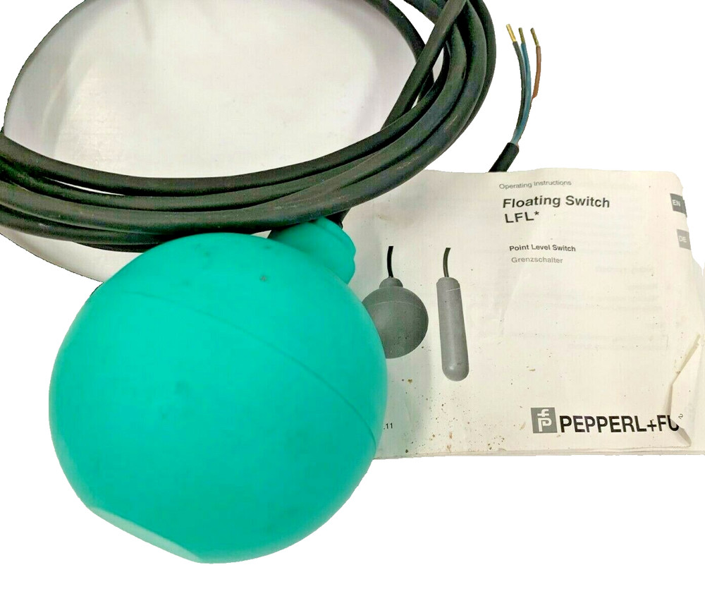 PEPPERL FUCHS Type LFL2 LFL2-BK-U Liquid Level Switch Round float