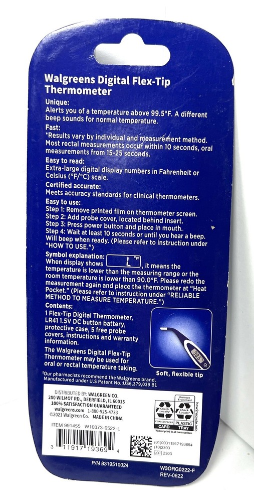 Clinicaly Proven 10 Second Digital Thermometer -New.