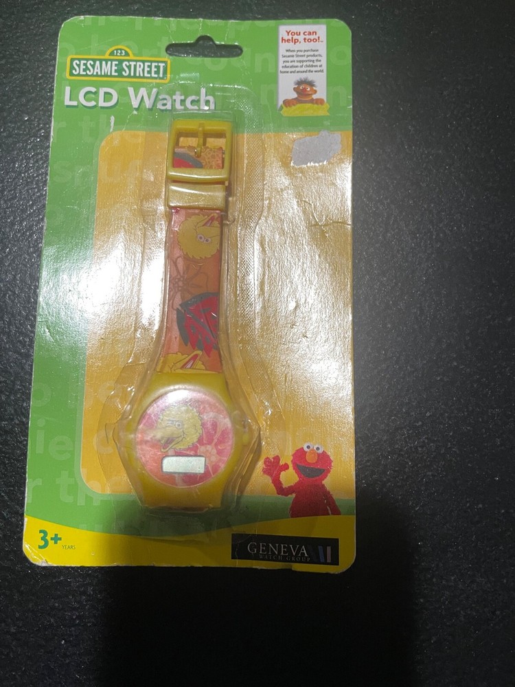 Sesame Street LCD watch