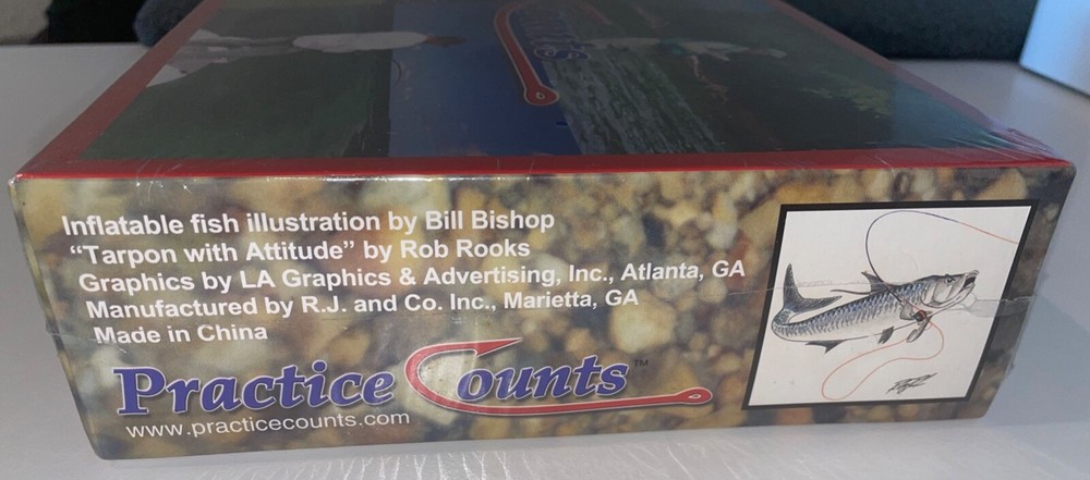 NEW! Practice Counts! Improve Your Fly Casting Accuracy! Flies, Targets, Tees