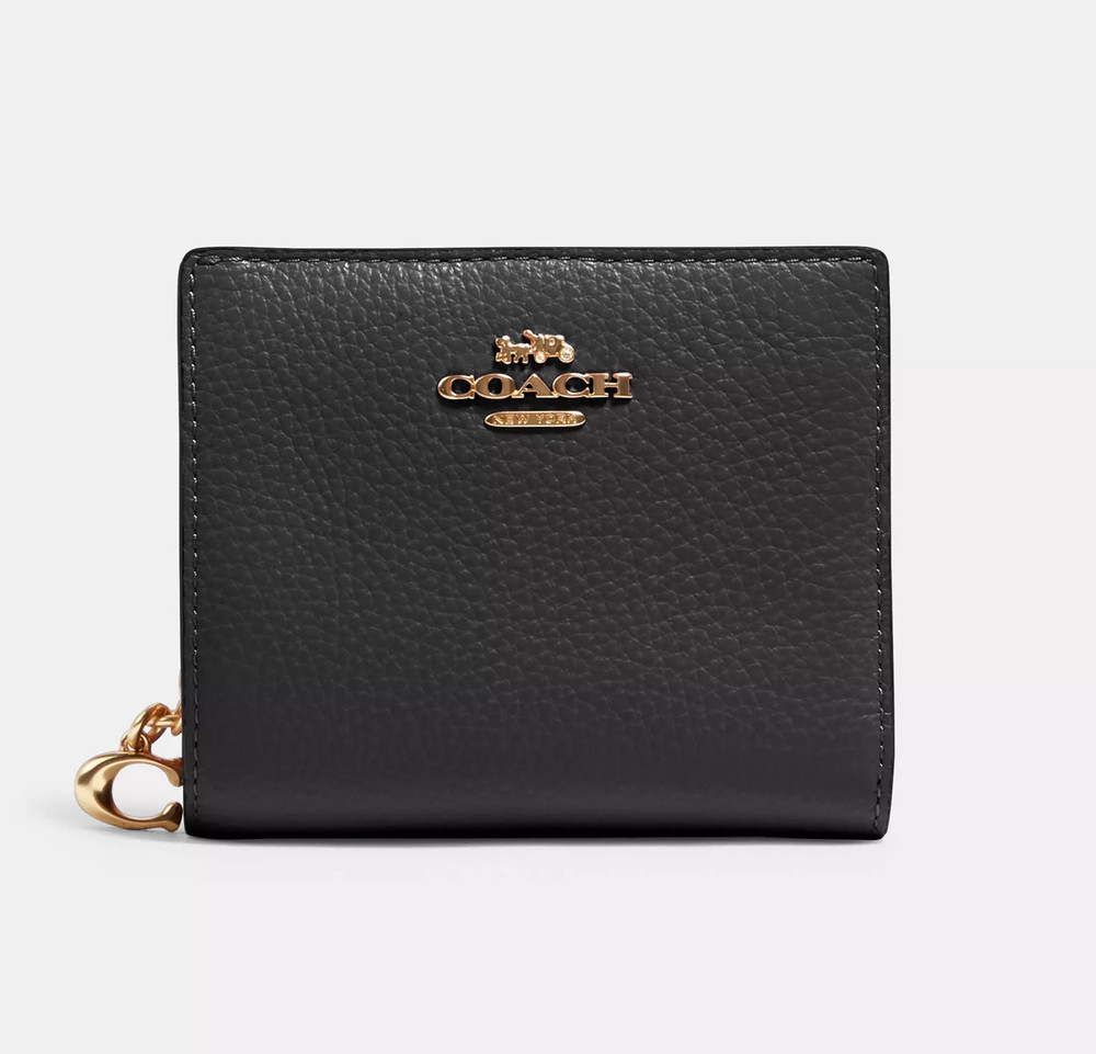 NWT Coach Snap Wallet leather C2862