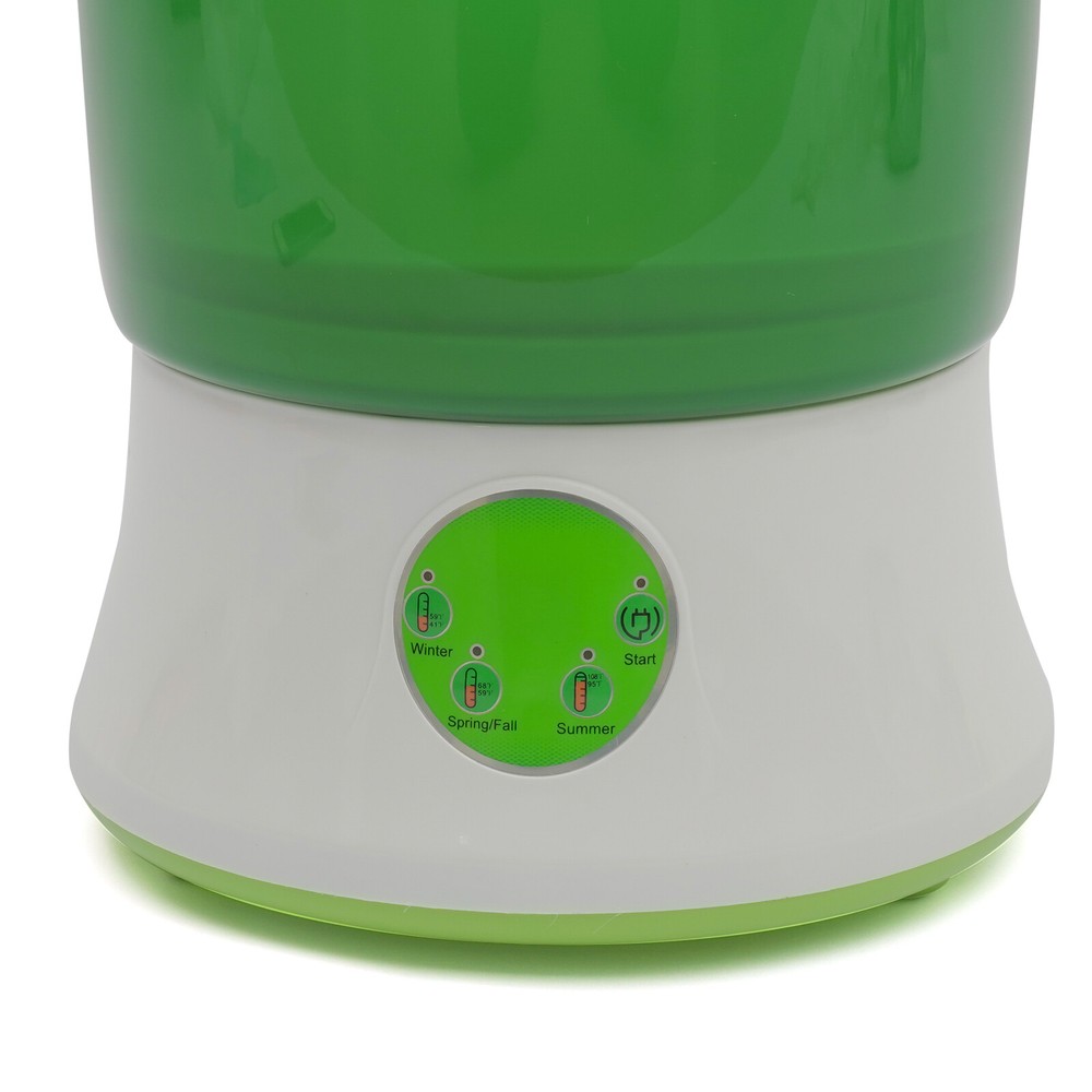 2-Layer Bean Sprouts Machine Large Capacity Automatic Bean Sprouter Grow Tool US
