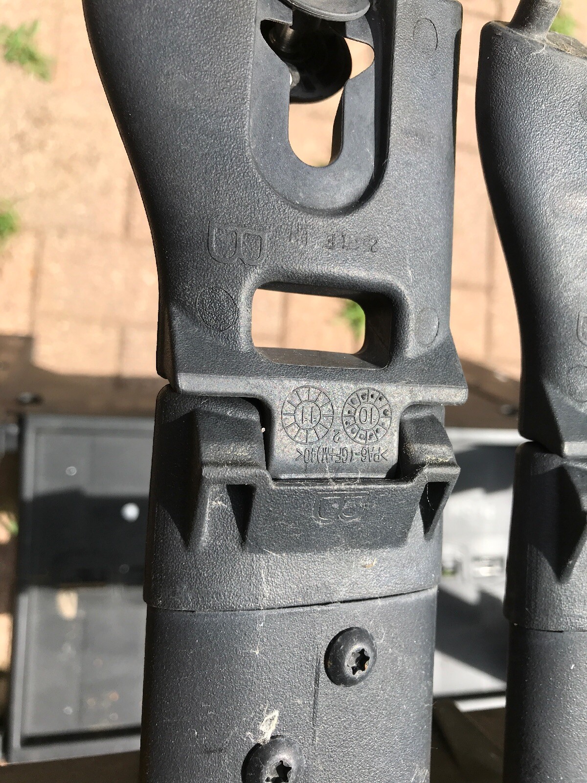 2011-2016 Town & Country Grand Caravan Routan Roof Rack Cross Bars Bar Set