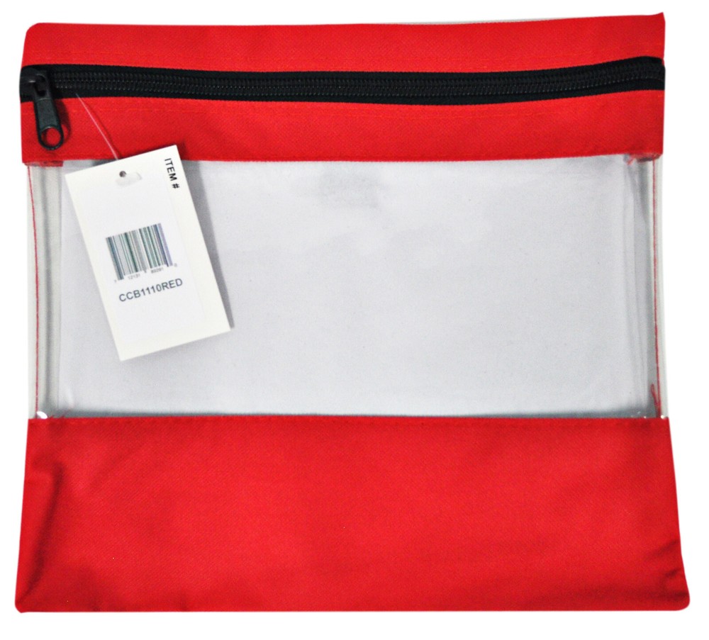 Craft Caddy Bag 11 Inch By 10 Inch With Red
