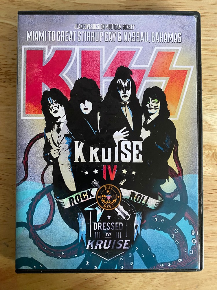 KISS - Rock n Roll Dressed to Kruise IV 2014 Live DVD Gene Simmons Paul Stanley