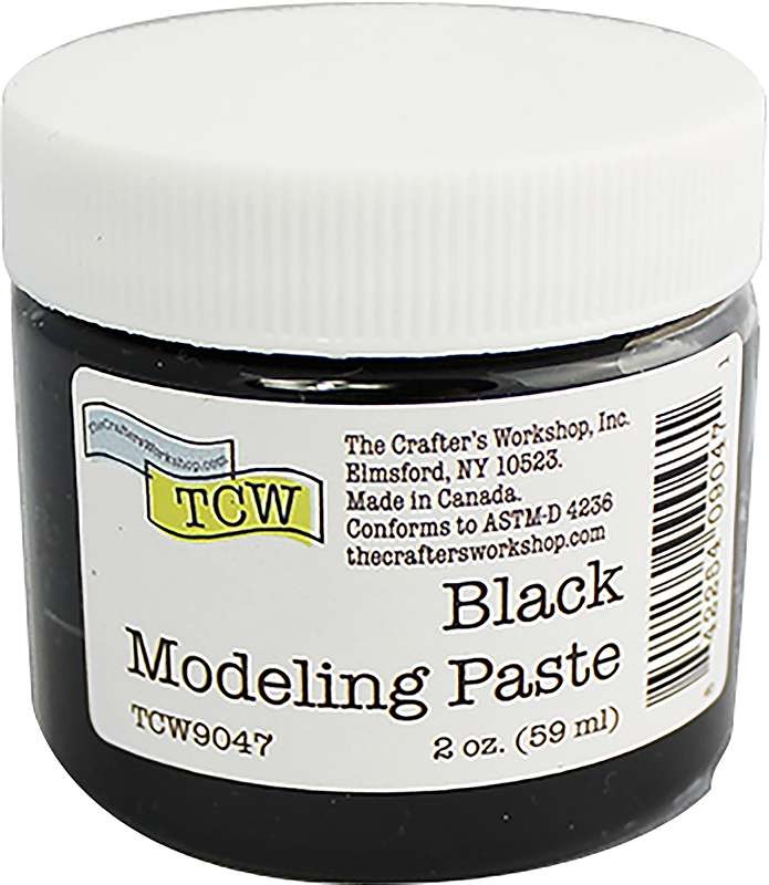 Crafter's Workshop Modeling Paste 2oz Black