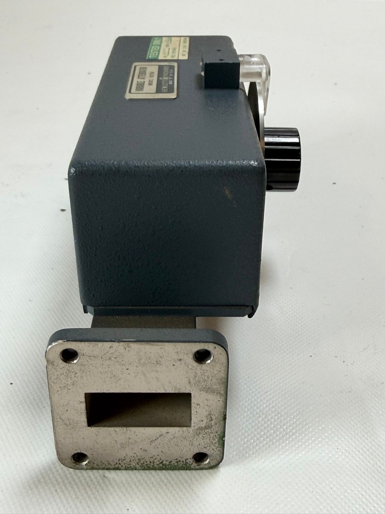 Hewlett Packard H375A Variable Attenuator 0-20 dB Waveguide Test Equipment