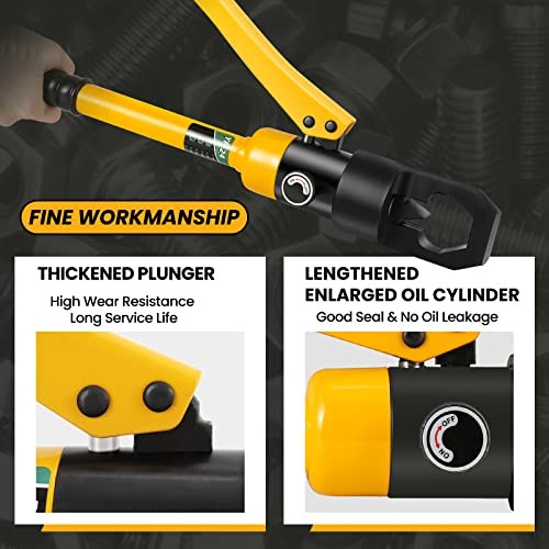 Hydraulic Nut Splitter Tool Heavy Duty Nut Separator Portable Cracker Force