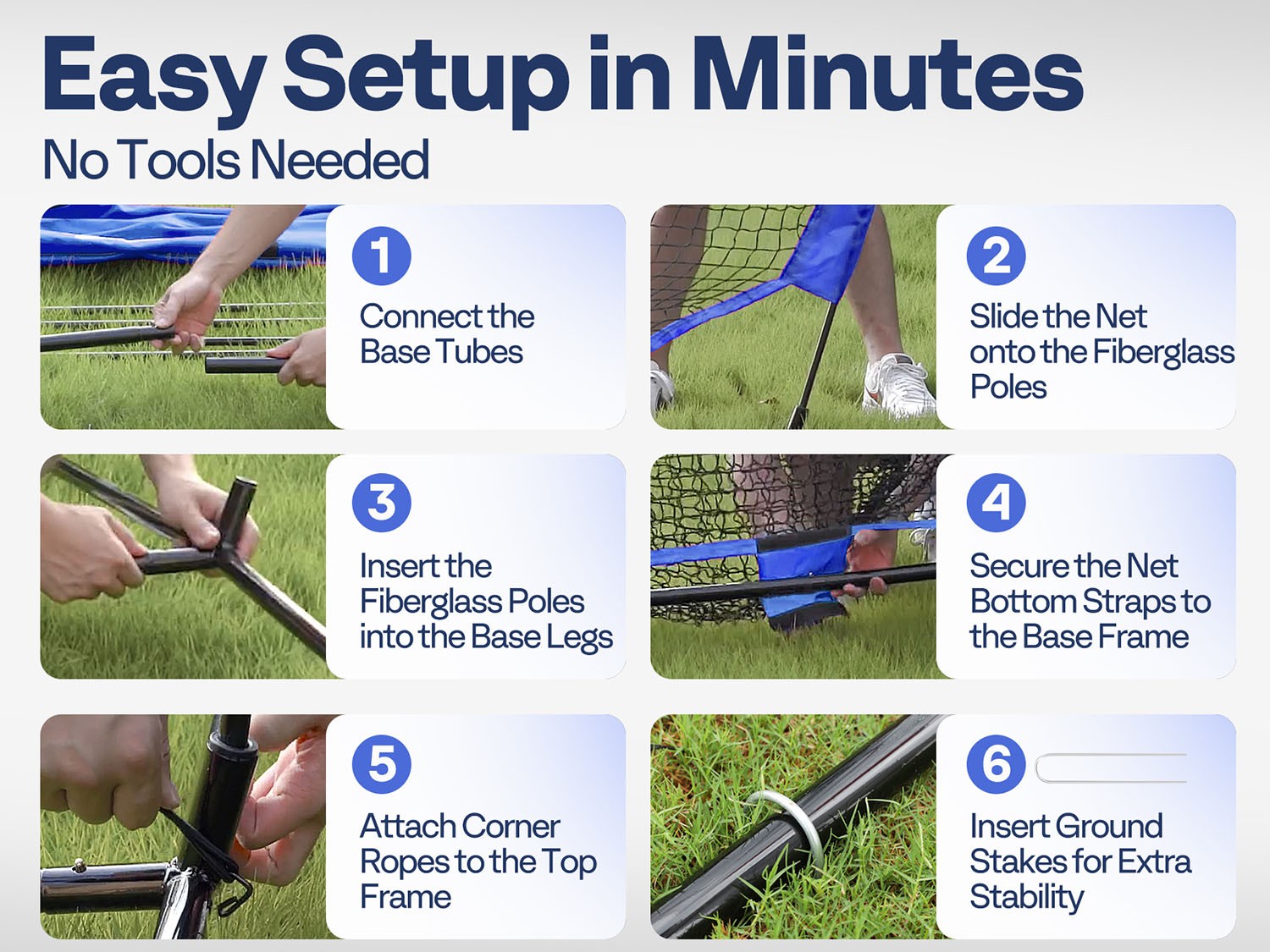 Portable Baseball & Softball Practice Net with Batting Tee 7x7 ft Aluminum Frame