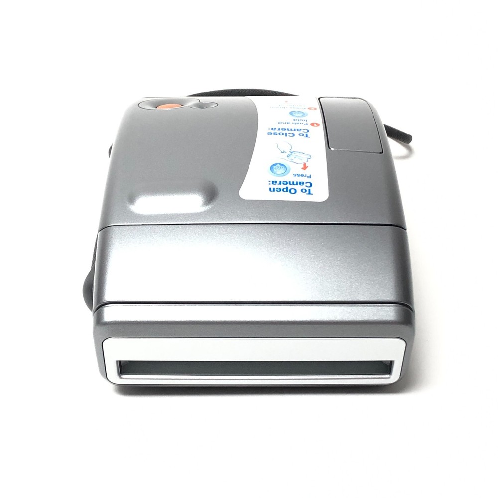 Polaroid one silver instant camera