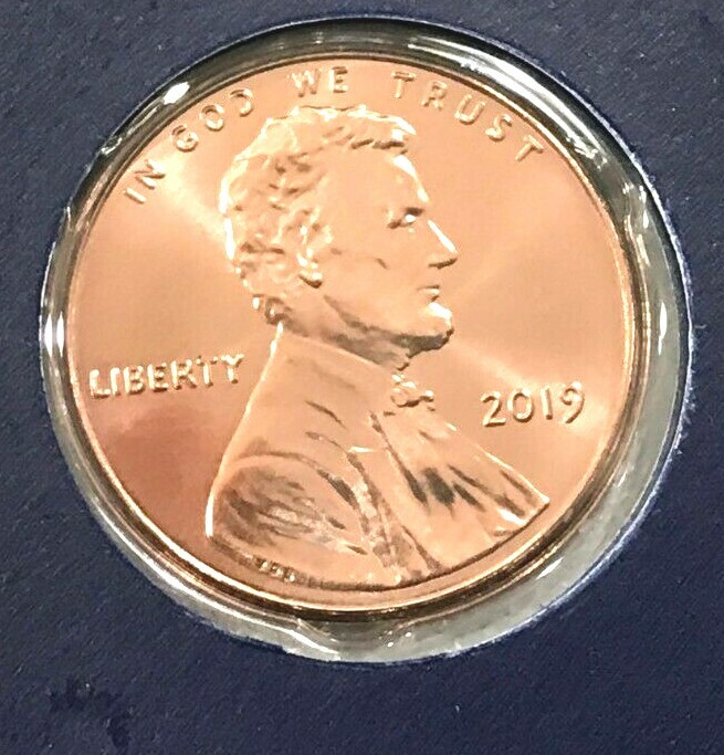 2019 P  Lincoln Cent Coin From Mint Sets