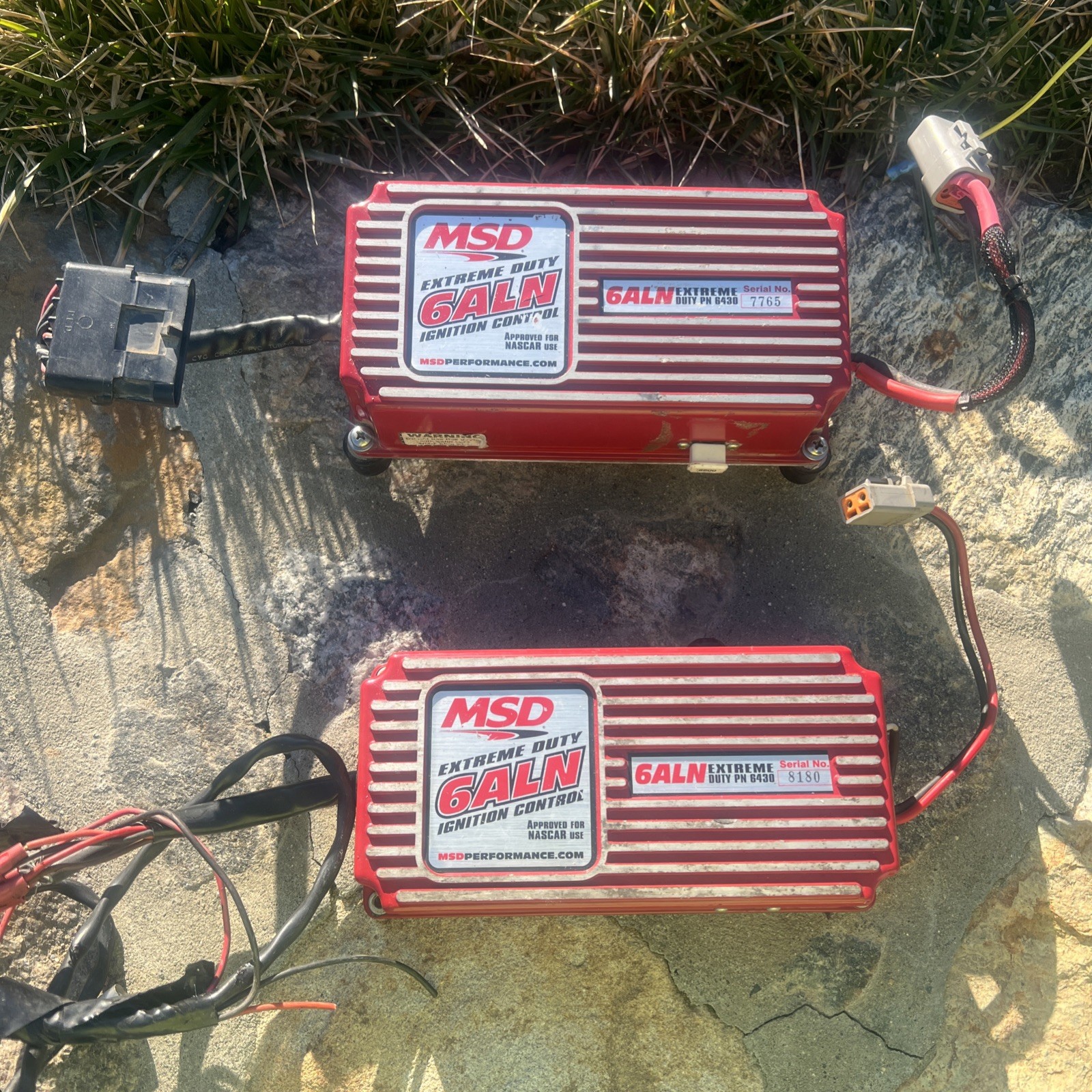 MSD 6ALN Ignition Box #6420 NASCAR Box with Built-In 8200 RPM Rev Limiter Chip