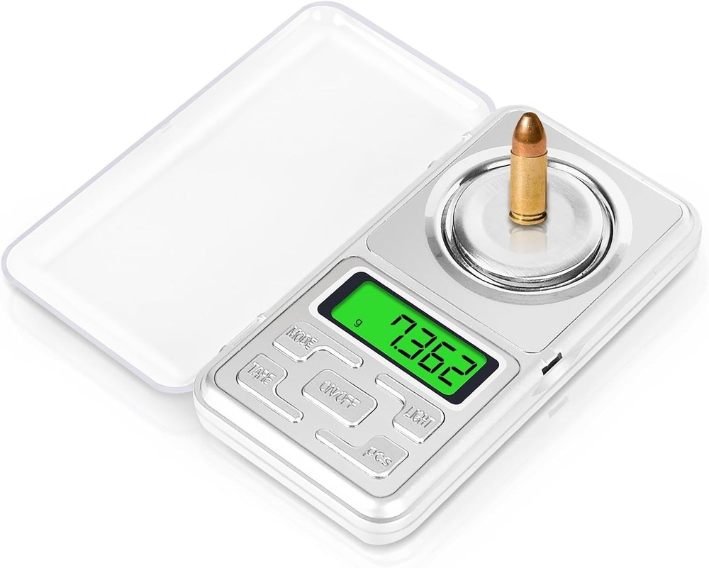 THINKSCALE Digital Reloading Scale 1500 Grain / 0.1gn with LCD Display for Reloa