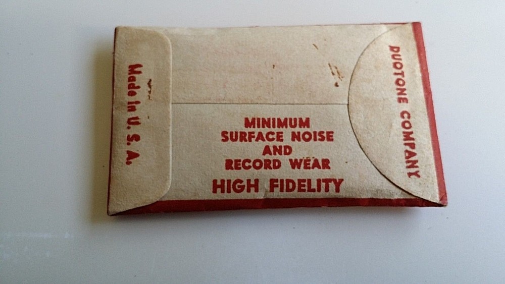 PG296 Gramophone Needles DUOTONE SHADOW G Gramophone Tip Pack (2)