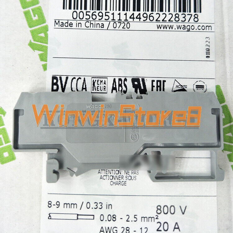 New 100pcs WAGO Terminal Blocks 280-833