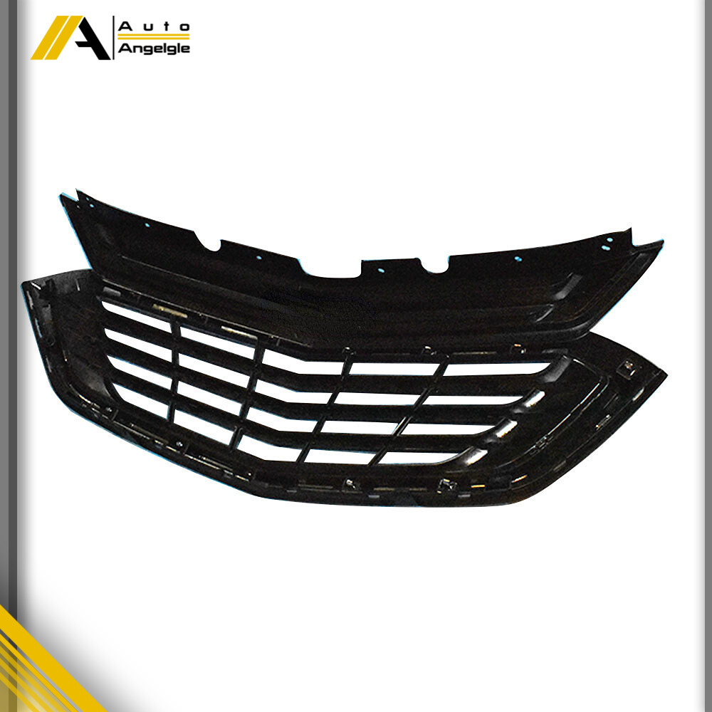 Front Bumper Assembly+Front Upper Grille Black Fit For Chevy Equinox 2018-2019