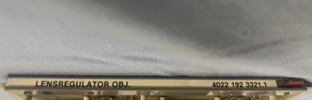 Philips Electron Microscope EM410, Lensregulator Obj. 4022 192 3321.1