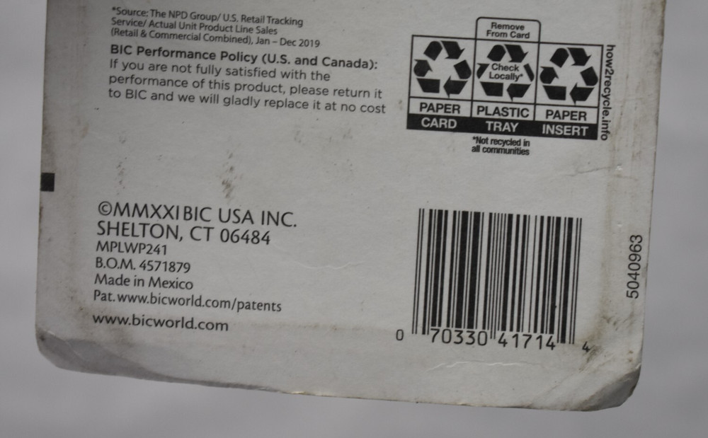 BIC Xtra Strong Mechanical Pencils 24 Pack break Resistant Lead #2 Assorted