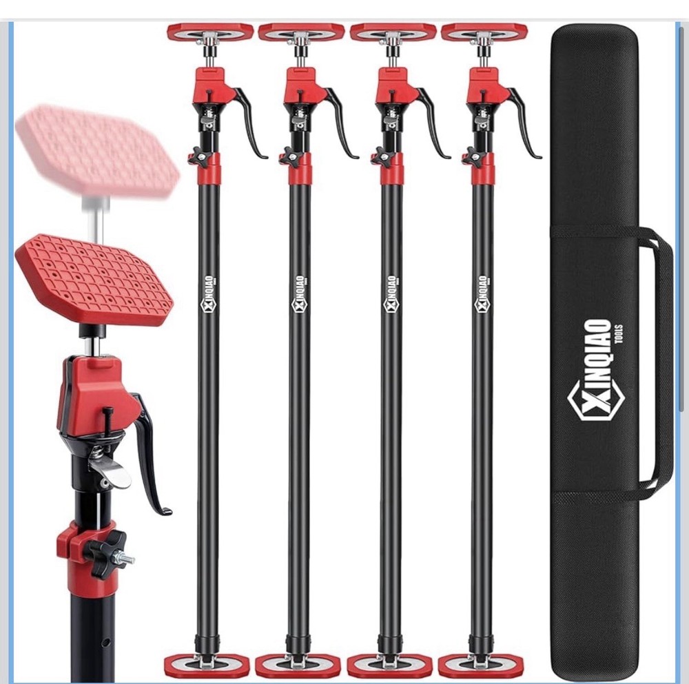 Cabinet Jacks for Installing Cabinets, Heavy Duty Third Hand Support Adjustable