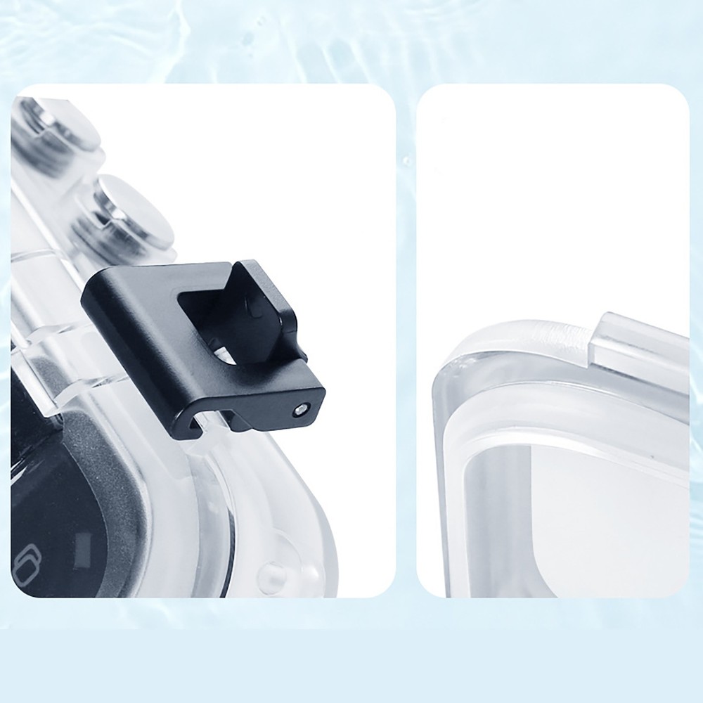 For Insta360 X4 Camera Fully Invisible Dive Case Waterproof Accessory Shell