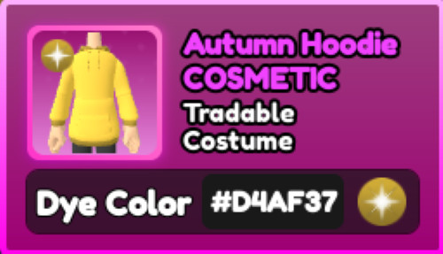World Zero WZ - COSMETICS - #D4AF37 (GOLD) - ACCESSORY - COSTUME