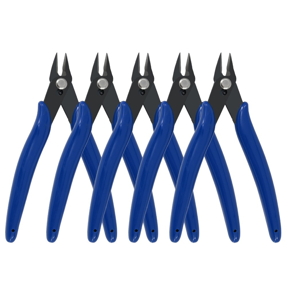 5/10PCS Electrical Flush Wire Cable Cutter Side Cut Pliers Sharp Nipper DIY Tool