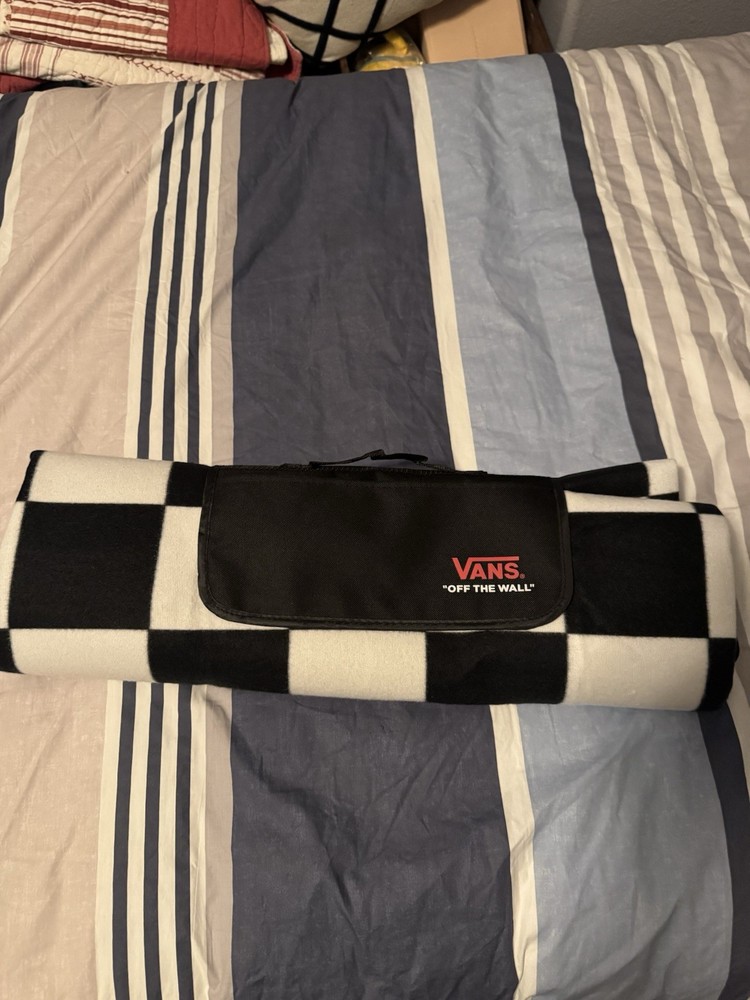 VANS OTW Picnic Blanket Mat Checkerboard Pattern