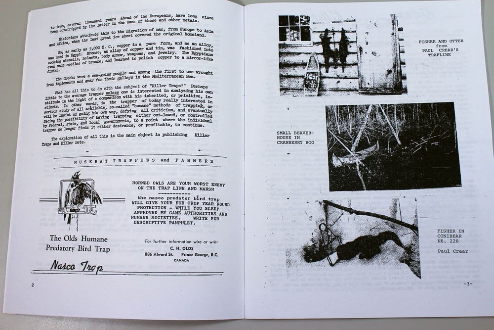 Killer Traps & Killer Sets Instruction Manual Trapping Snaring Snare Methods