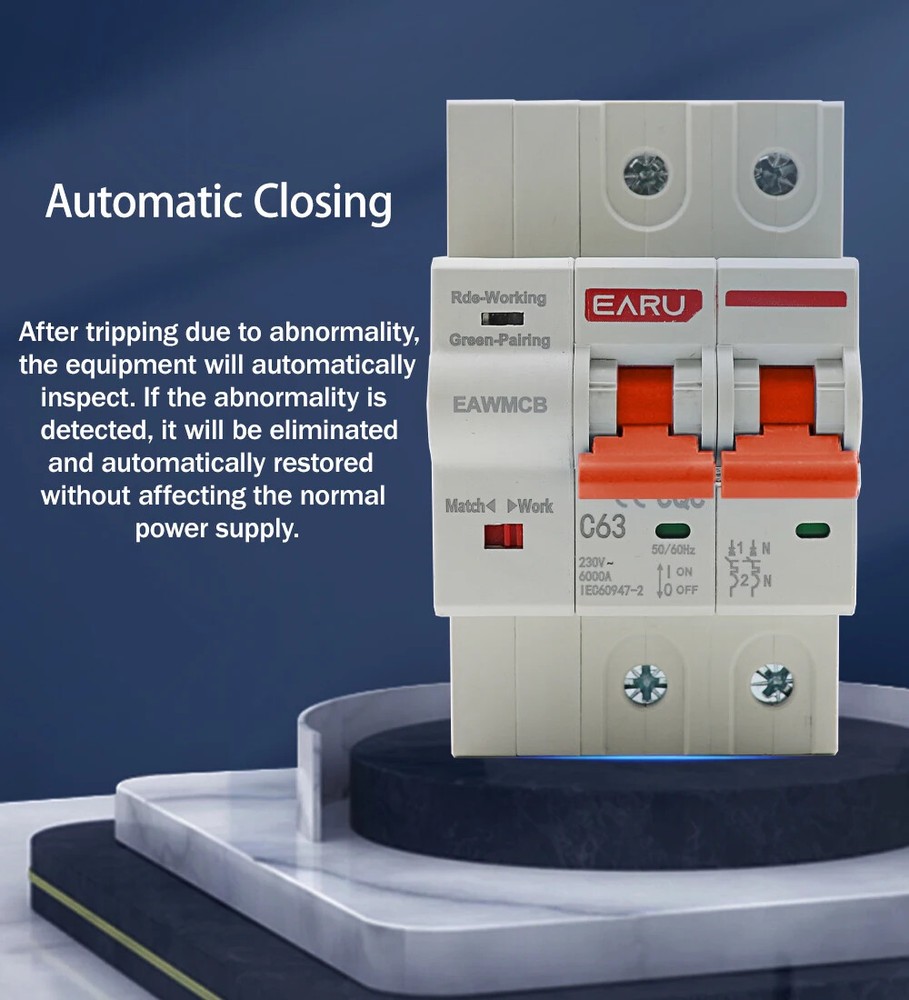 Circuit Breaker Timer Voice Remote Control Smart Life Automatic Interruptor