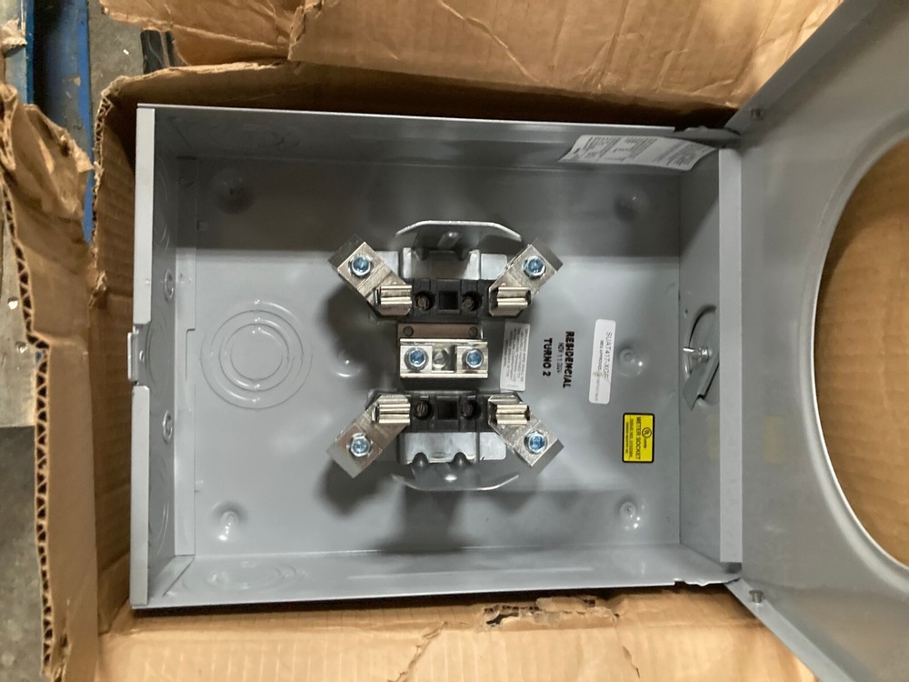 Siemens Ringless Meter Socket 200 AMP with Barrel Lock SUAT417‑XGF
