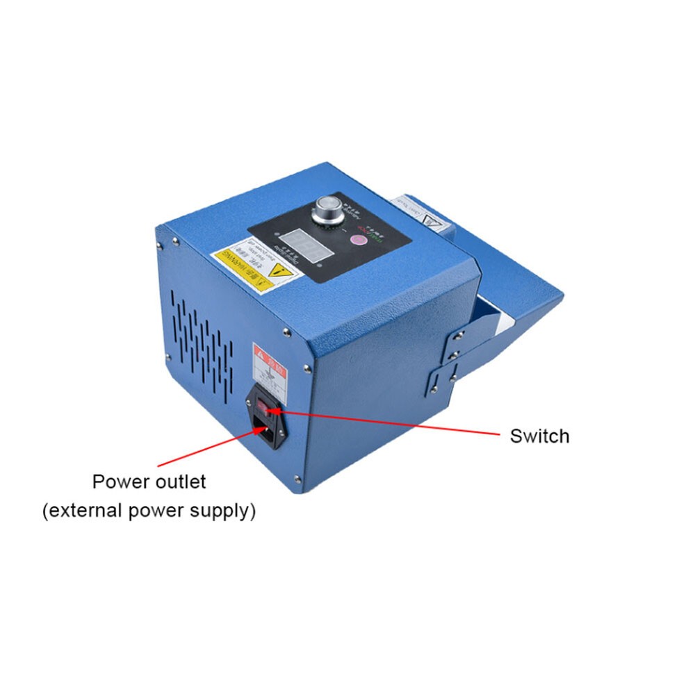 110 Continuous Bag Sealer Roller Sealing Machine Automatic Plastic Bag Sealer