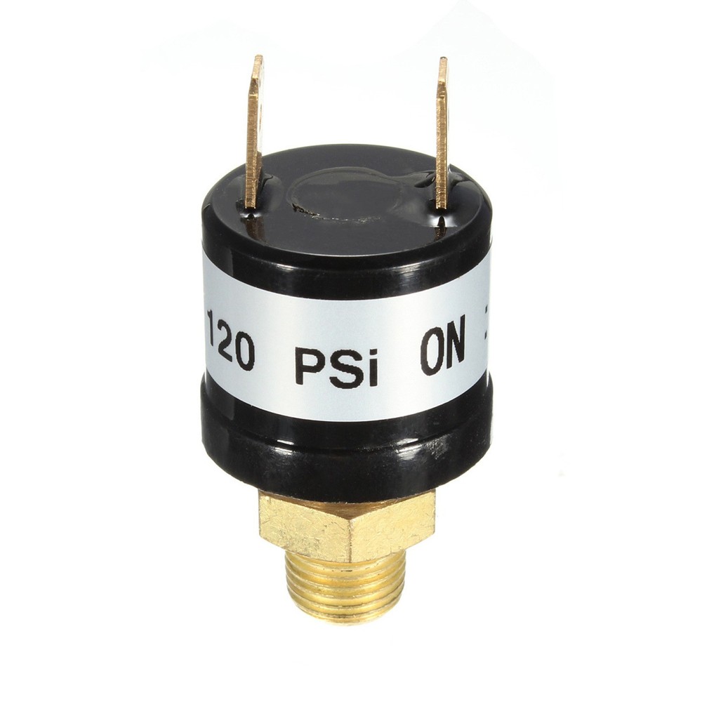 New 1/8inch Male Pipe Thread Horn Compressor Air Pressure Switch Adapter