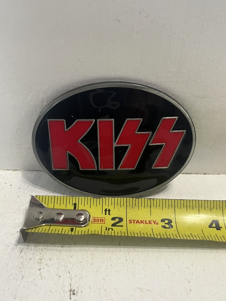 - Kiss Rock And Roll 80’s Music Belt Buckle