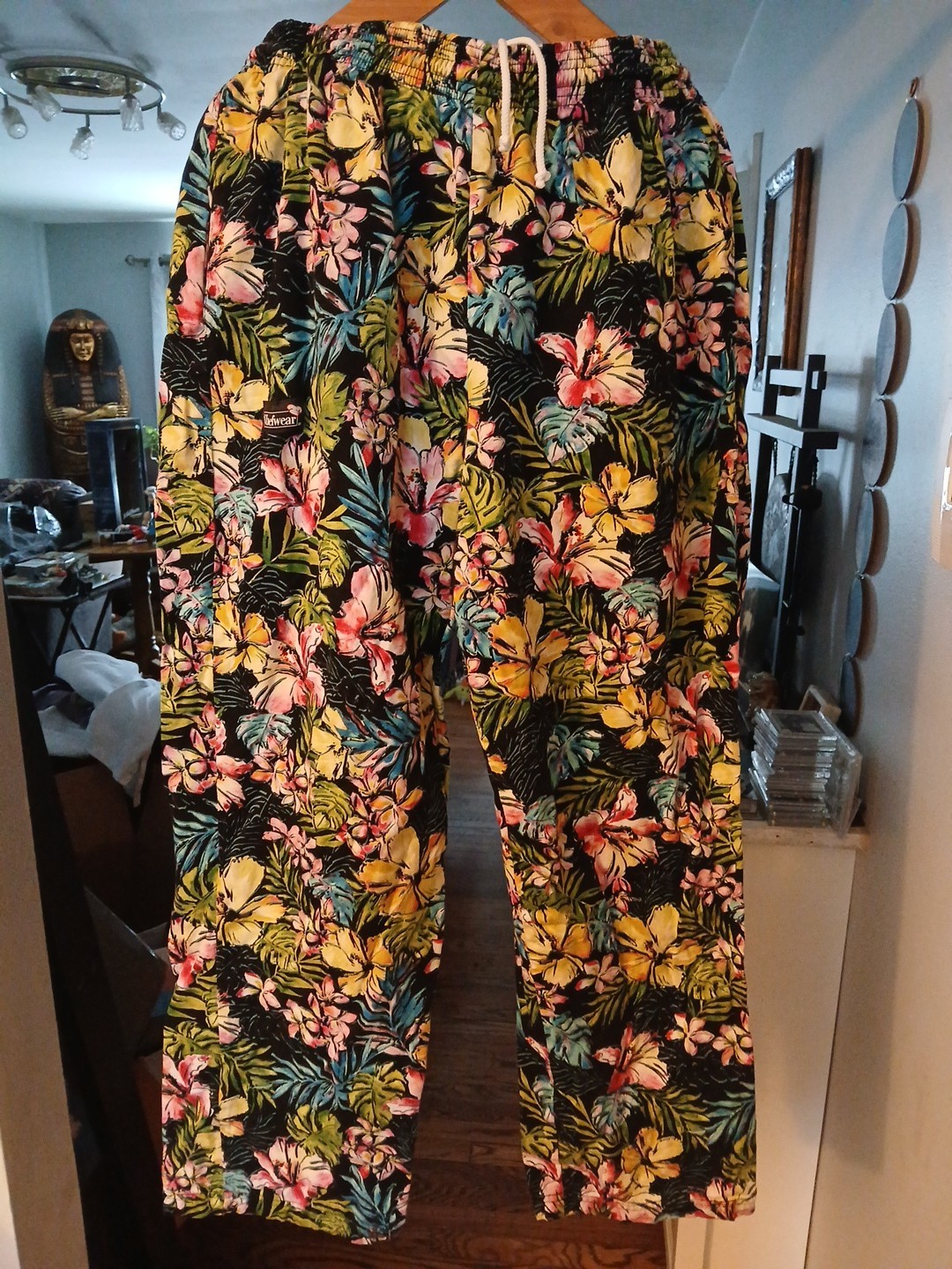 Vintage Chef Wear Pants Hawaiin Style Rare XL