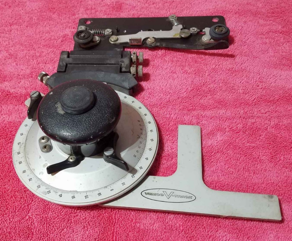 Vemco V-Track Manual Protractor Head for Drafting Tables