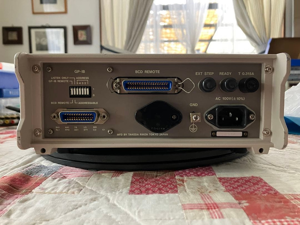 Advantest Takeda Riken TR6142 DC Voltage Current Generator Programmable Source