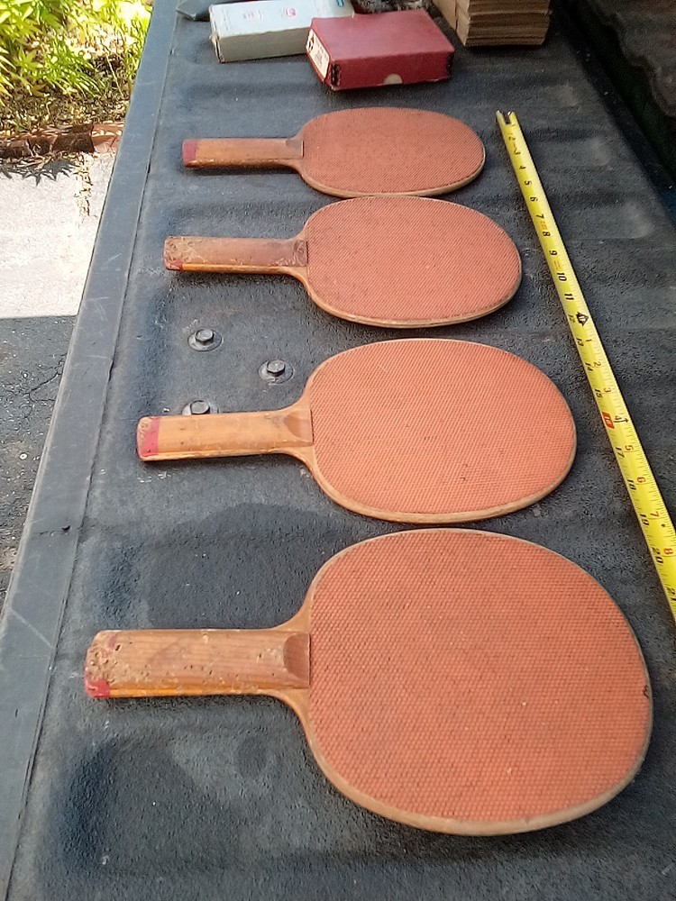 Vintage Ping Pong Paddles