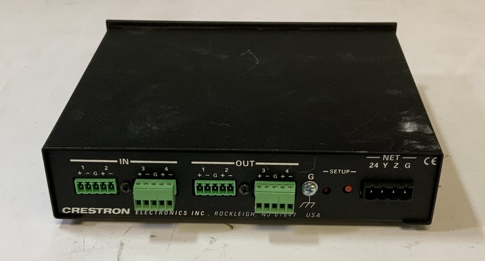 Crestron C2N-VEQ4 4-Channel Audio Volume Equalizer Control Module, Black "I5C"