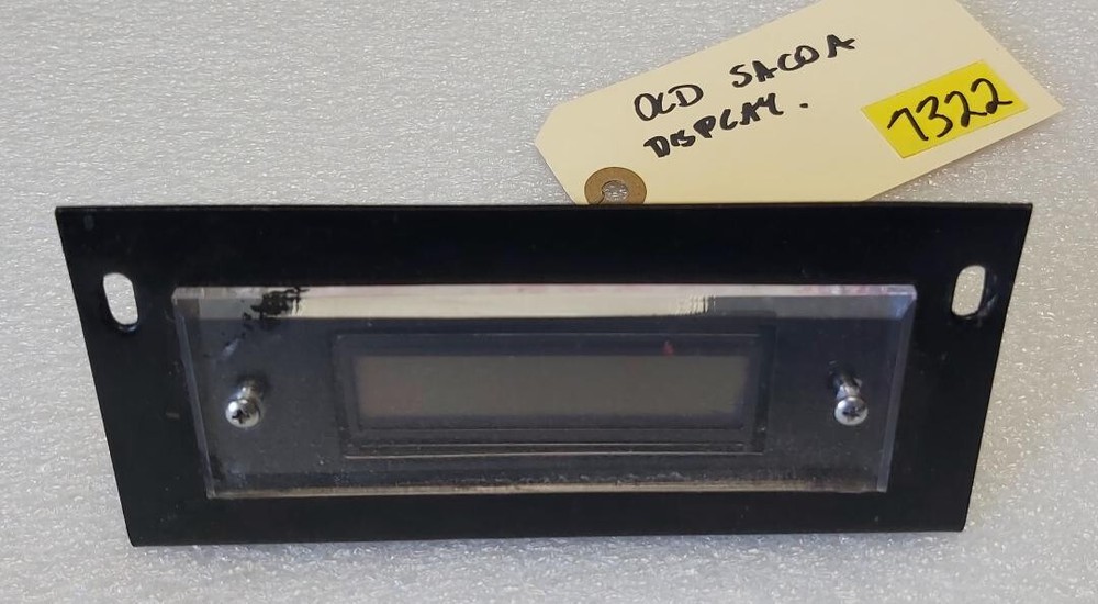 SACOA CASHLESS SYSTEM CARD READER DISPLAY #7322