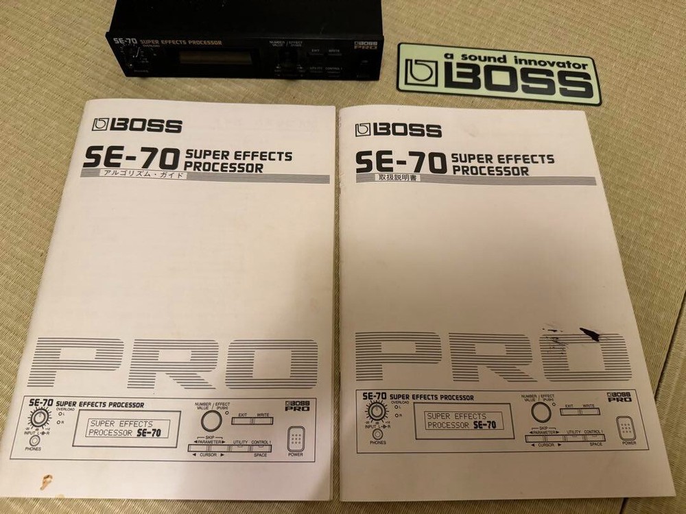 BOSS pro SE-70 SE70 Super Effects Processor Japan