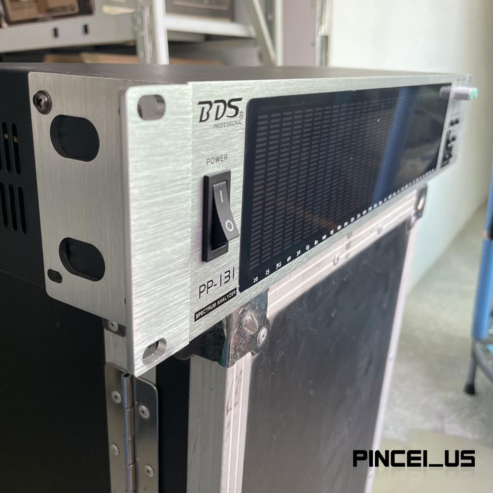 BDS PP-131 Audio Spectrum Analyzer 31-Segment With Silver Panel Blue LED pe66