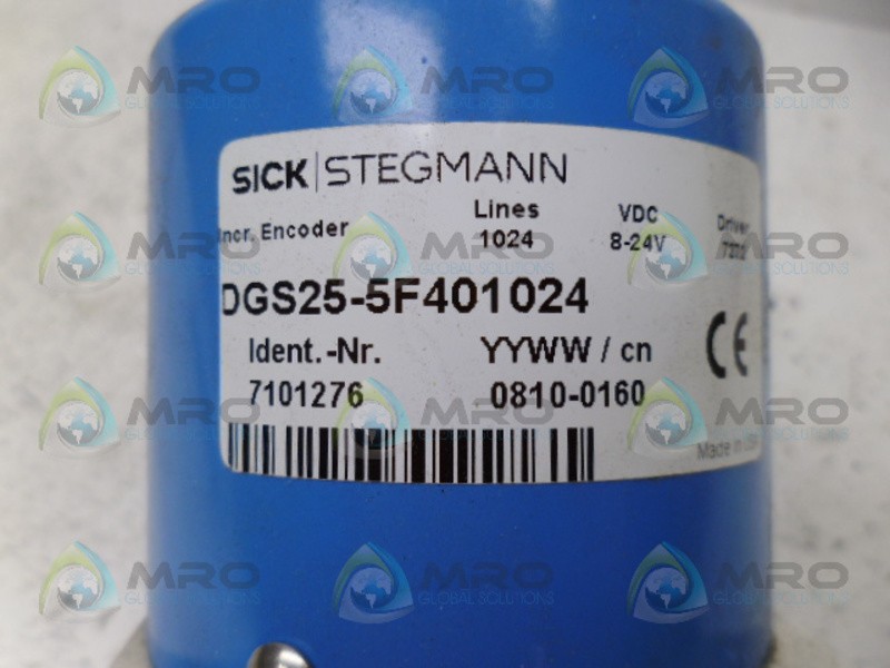 SICK DGS25-5F401024 ENCODER NSNP