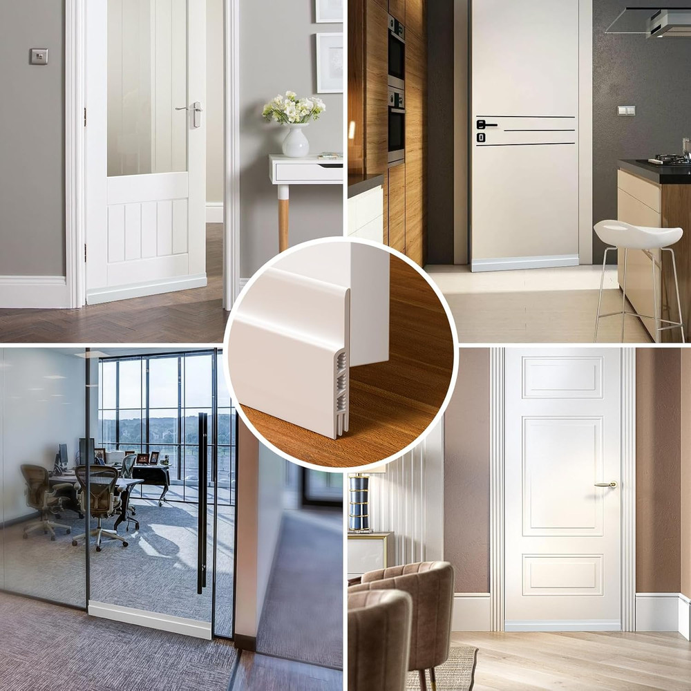 Door Draft Stopper - Insulating Under Door Blocker & Sweep