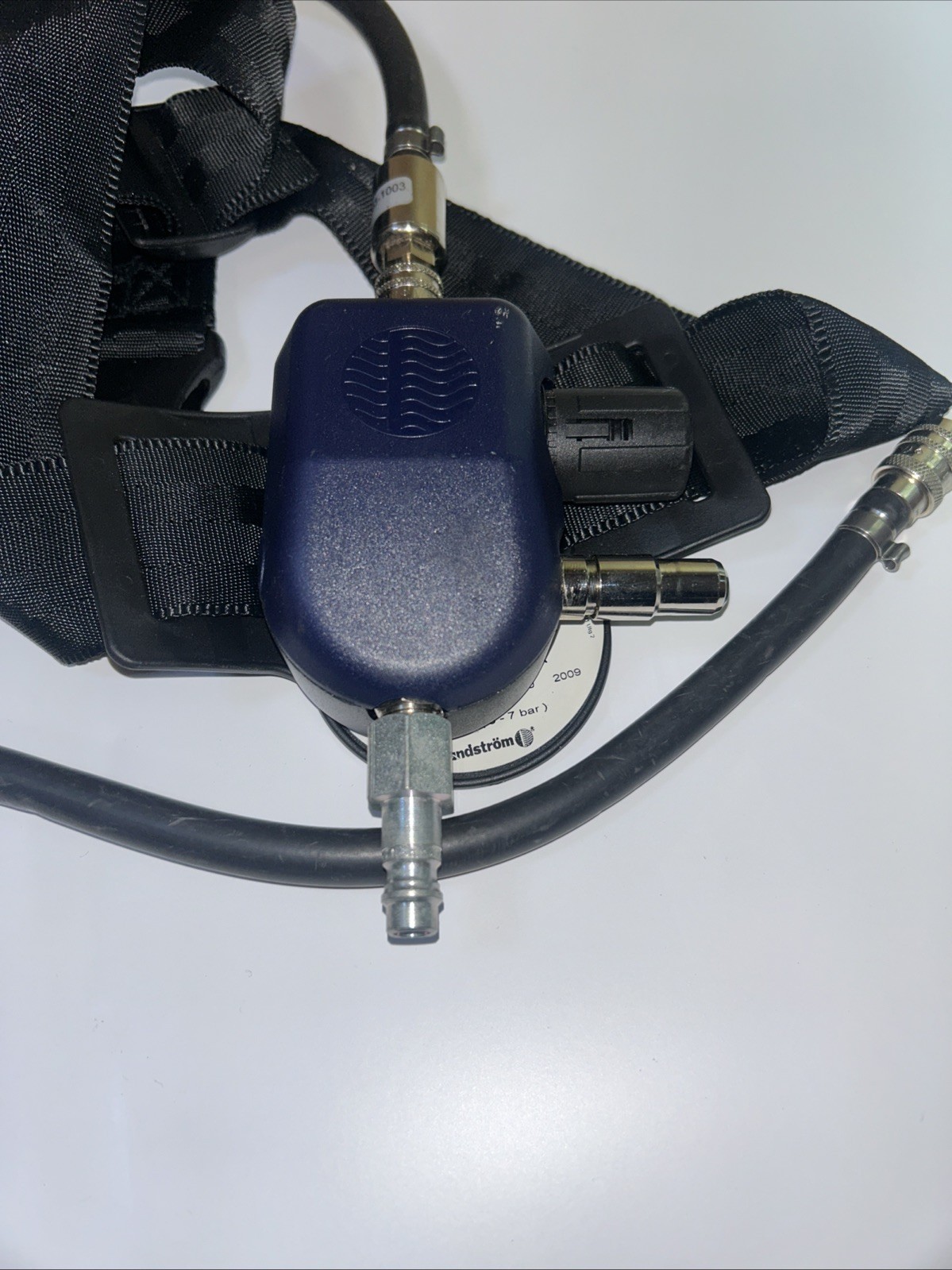 SUNDSTROM SAFETY SR 307 Compressed Air Attachment,Regulator/Hose