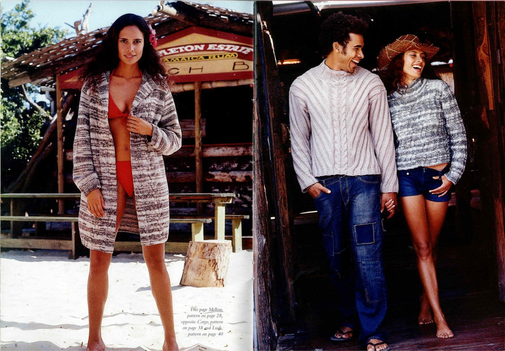 Rowan Pattern Book All Seasons Cotton Collection 16 Knitting Patterns 2003