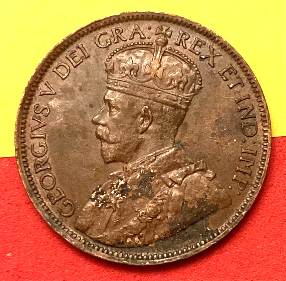 1918 CANADA  🇨🇦 1 Large Cent Penny - Excellent Condition Sharp Details