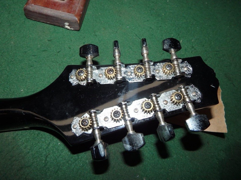 Rogue RM-100A A-Style Mandolin - Black