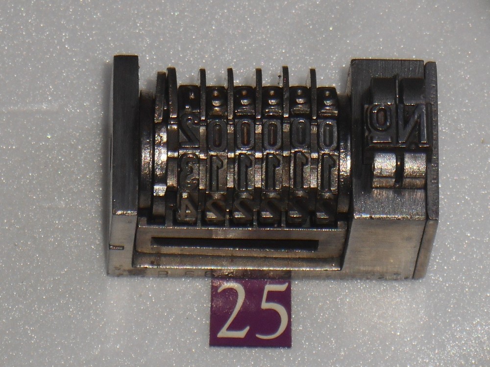 ATLANTIC | letterpress numbering machine |25