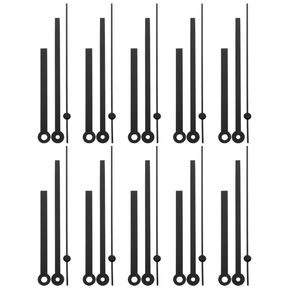 10 Sets Short Clock Hands Clocks for Home Decor Replacement Large