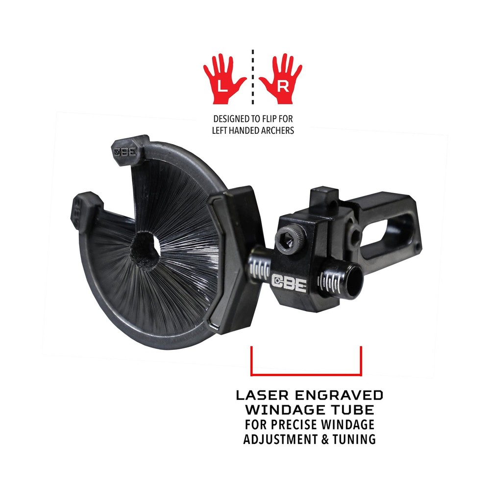 CBE Arrow Mane Rest,Black